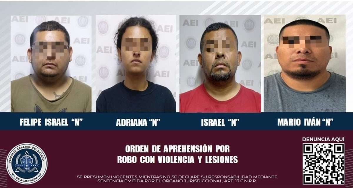 Desarticuló FGE a banda asaltantes responsables de robo a empresario