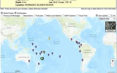 Monitorea BC variaciones en el mar tras sismo en Nueva Zelanda