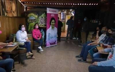 Plantea Alejandra Gutiérrez más apoyo a emprendedores locales