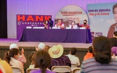 Salgamos a votar a cambio de 6 años de bienestar y progreso: Hank