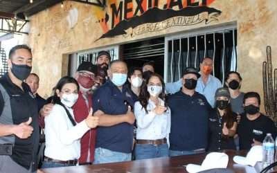 Apertura en proyectos de empresarios Cerveceros y no más impuestos: Lupita Jones