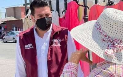 Con propuestas y gestión ¡Decidamos Juntos!: Bertín Sandoval