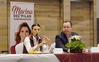 Gobierno y empresarios promoveremos la inversión: Marina del Pilar