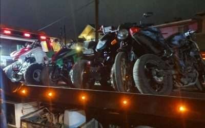 Aseguró FGE 5 motocicletas robadas