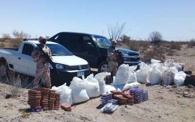 Incauta SEDENA una tonelada de cristal en «El Chinero»