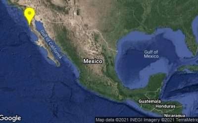Ocurren tres sismos en BC, este domingo