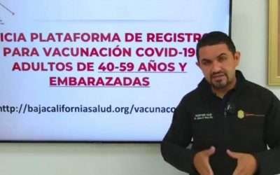 Inició registro de vacunación Vs Covid19 para personas de 40 a 49 años