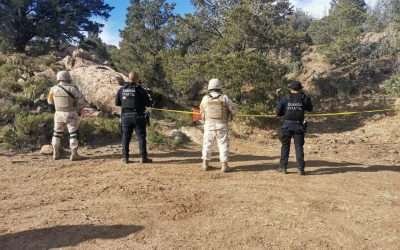 Descubren narcolaboratorio camino a Laguna de Hanson