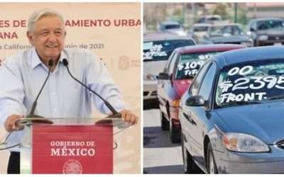 Autos «chocolate» en BC serán regularizados: AMLO
