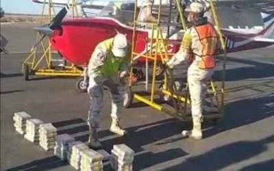 Incauta Ejército narcoavioneta en aeropuerto de Mexicali