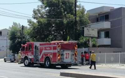 Explosión deja a hombre con quemaduras graves