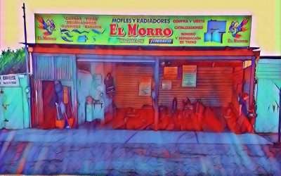 Disparan y roban con violencia en mofles de Ensenada