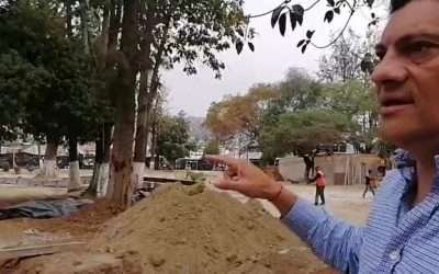 Registra avance del 26% rehabilitación del Parque Revolución