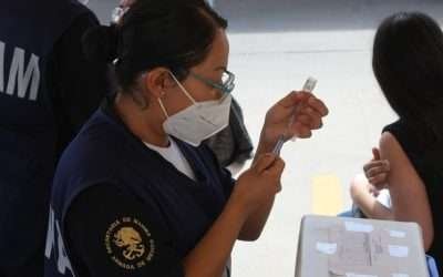 Establece Segunda Región Naval puestos de vacunación Vs Covid19 en Ensenada