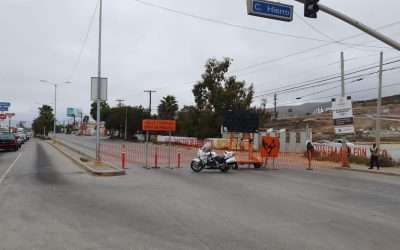 Cierran tramo de vialidad principal por 7 días