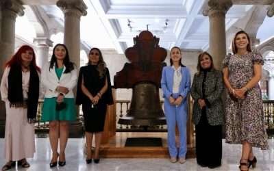 Refrendan mandatarias de MORENA compromiso con la 4T: Marina del Pilar