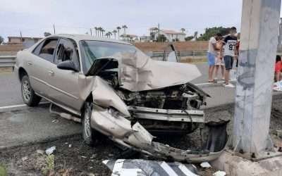 Muere mujer tras accidente en carretera Escénica