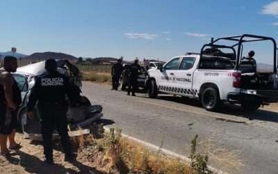 Provoca carambola unidad de la Guardia Nacional