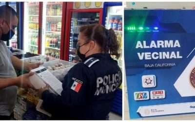Entrega DSPM 14 botones de alarma vecinal