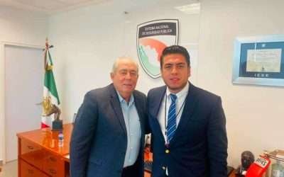Busca Bertín Sandoval enfocar presupuestos para policías y prevención