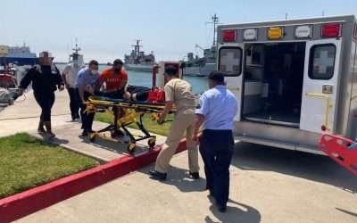 Auxilió SEMAR a buzo que sufrió descompresión