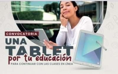 Hoy inicia recepción de solicitudes para «Una tablet por tu educación»