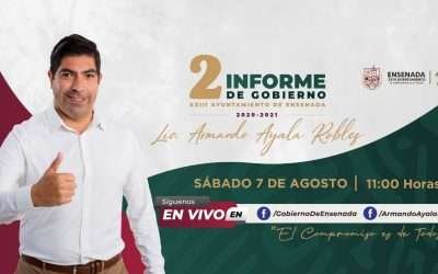Presentará Ayala Robles 2do informe de gobierno