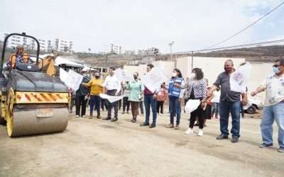 Anuncian obras de pavimentación en Praderas del Ciprés
