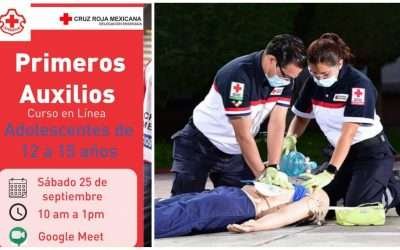 Celebrará Cruz Roja día de los primeros auxilios con curso para jóvenes