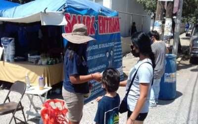 Revisan protocolos de bioseguridad en mercado de El Sauzal