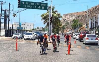Anuncian cierre de vialidades por paseo ciclista Rosarito-Ensenada
