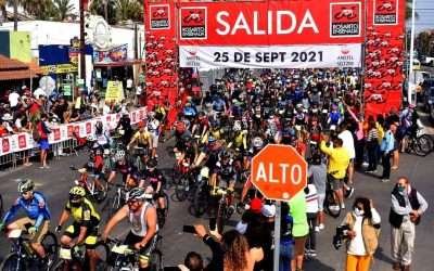 Congregó Paseo Ciclista Rosarito-Ensenada más de 5 mil participantes