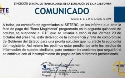 Por pagos incompletos del Gobierno Estatal, magisterio hace paro laboral