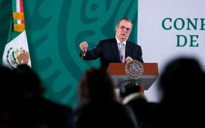 Apertura en la frontera norte de México, será a principios de noviembre: Ebrard