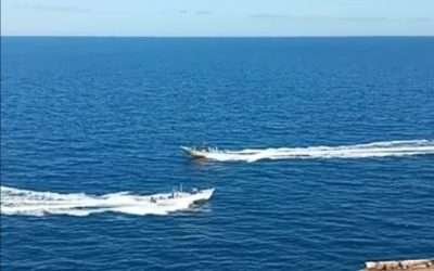 Mega decomiso de cristal cerca de Isla de Cedros