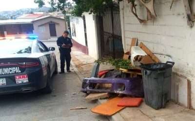 Infraccionó Policía Ecológica a acumuladores de basura
