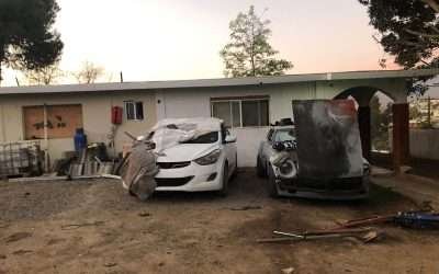 Localiza FGE autos robados tras cateo en Col. Ruiz Cortinez
