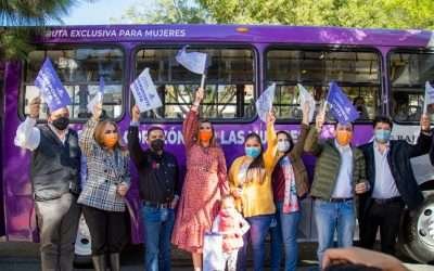 Protege Marina Del Pilar a mujeres con «Transporte Violeta»
