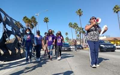 Protestaron por homicidios y desapariciones de mujeres trans en BC