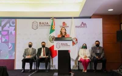 Anuncia Marina Del Pilar inversión de más de mil 110 mdp en obras para BC