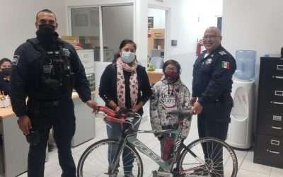Recuperaron municipales bicicleta de 4 mil Dlls.