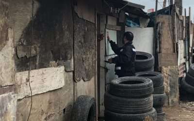Notifica Protección Civil a viviendas asentadas en zonas de alto riesgo