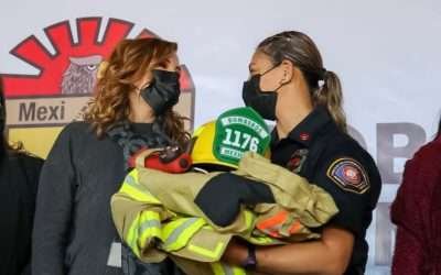 Entregó Marina del Pilar más de 270 equipos a Bomberos de Mexicali