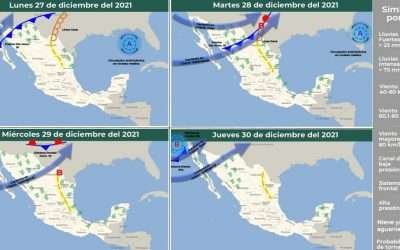 Pre alerta en Municipios de Zona Costa por regreso de lluvias