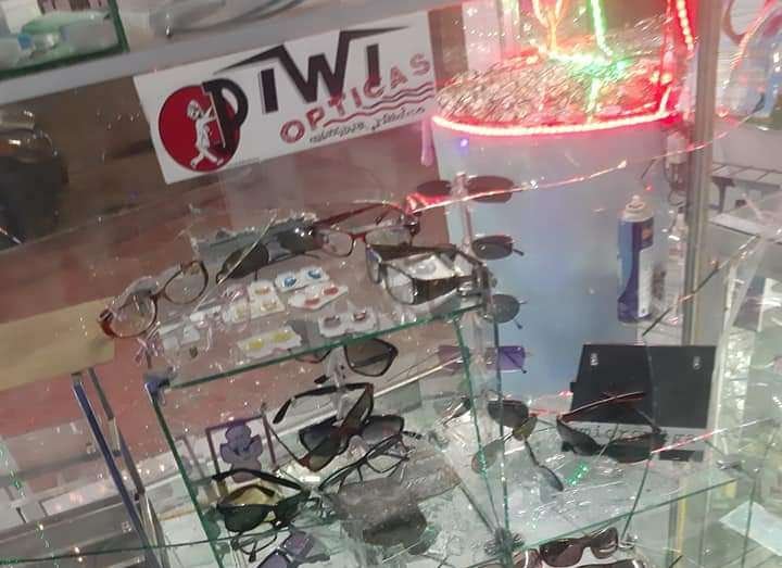 Robo óptica