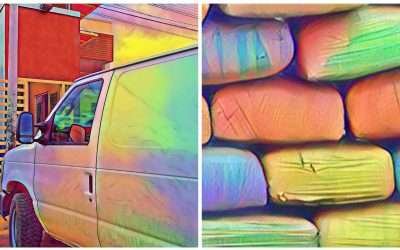 Decomisa FGE cerca de tonelada de droga, armas, granada, autos y cartuchos tras cateo