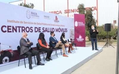 Inauguraron centros de salud móviles en Ensenada