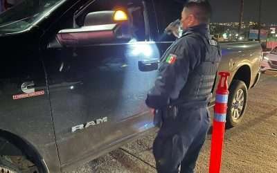 Arrestan a 40 personas  en Operativo de Alcoholímetro