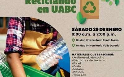 Invitan a Jornada «Reciclando en UABC», este sábado