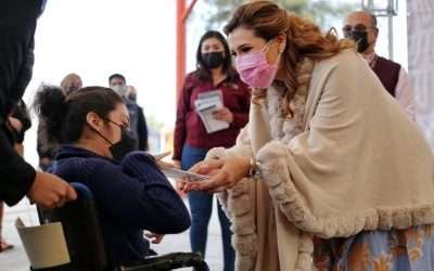 Duplicaremos apoyos económicos para personas con discapacidad: Marina del Pilar